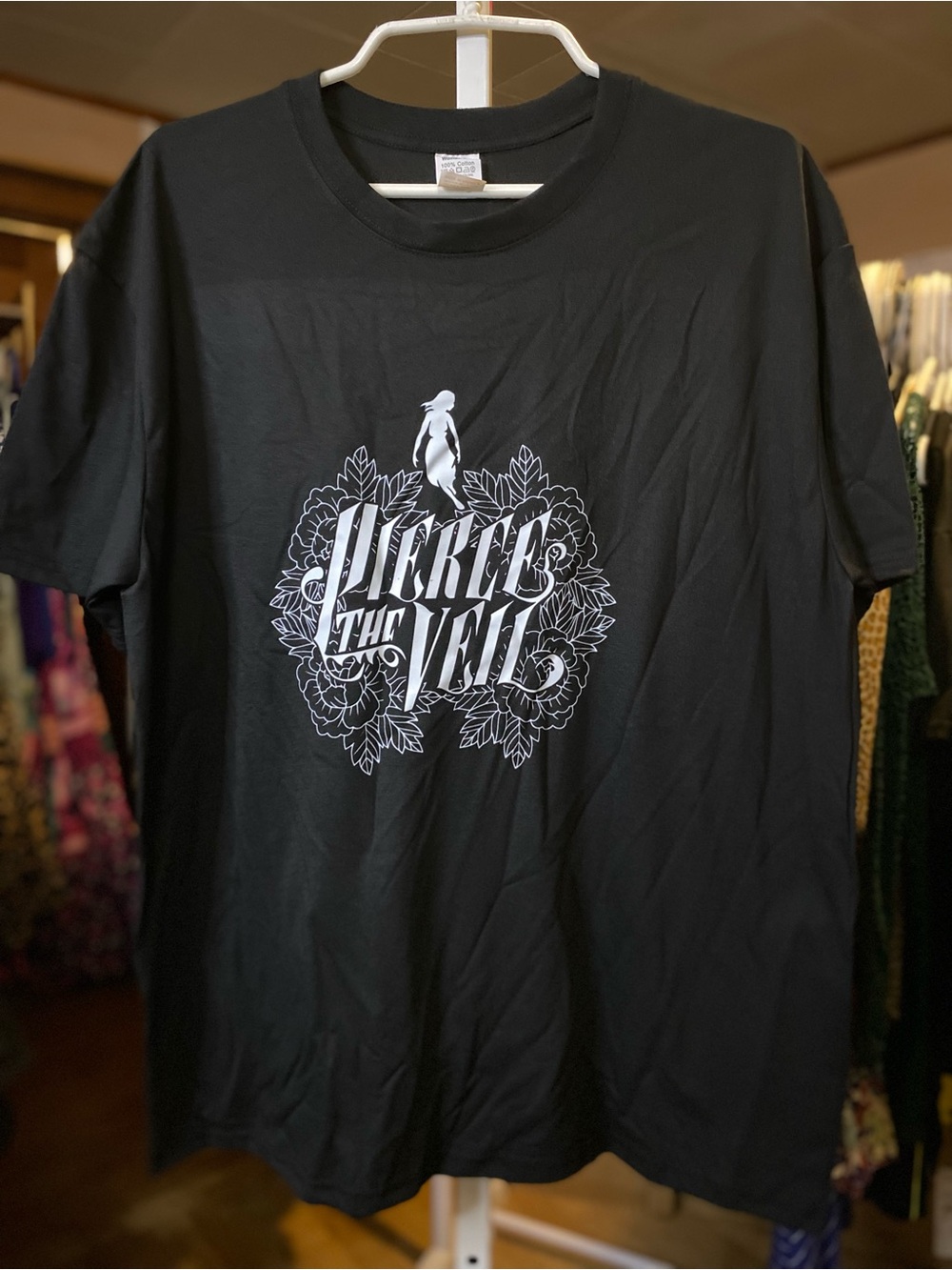 Pierce the Veil Black Graphic Short-Sleeve Tee